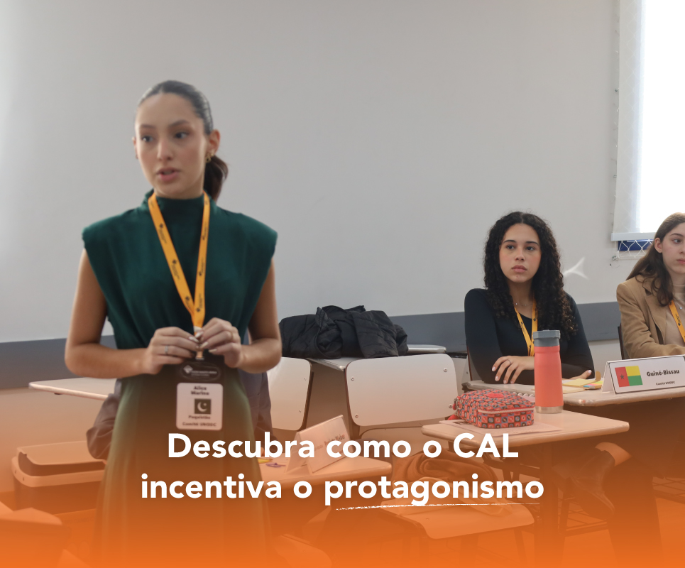 Como o protagonismo estudantil no Colégio Augusto Laranja capacita os alunos a desenvolverem sua identidade, pensamento crítico e habilidades sociais, preparando-os para um futuro com autonomia e consciência.