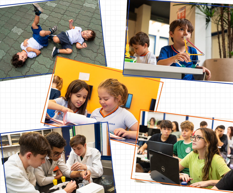 Da Educação Infantil ao Ensino Médio, conheça o Augusto Laranja