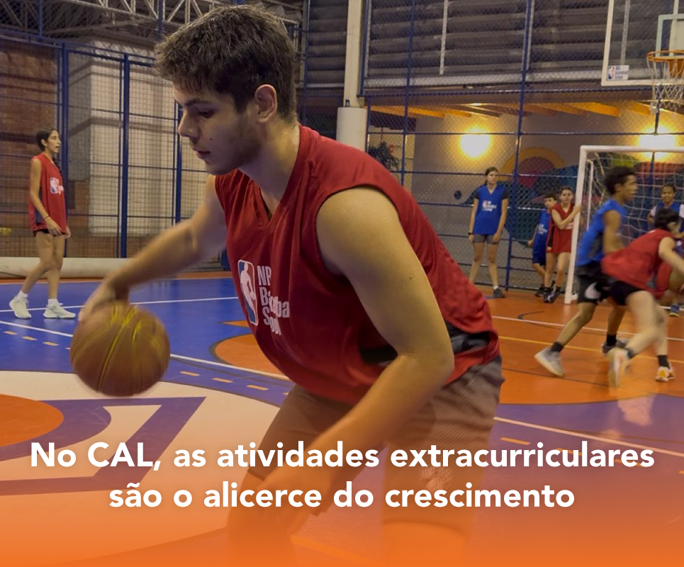 Descubra as atividades extracurriculares do CAL que desenvolvem talentos, promovem o esporte e estimulam a criatividade dos alunos.