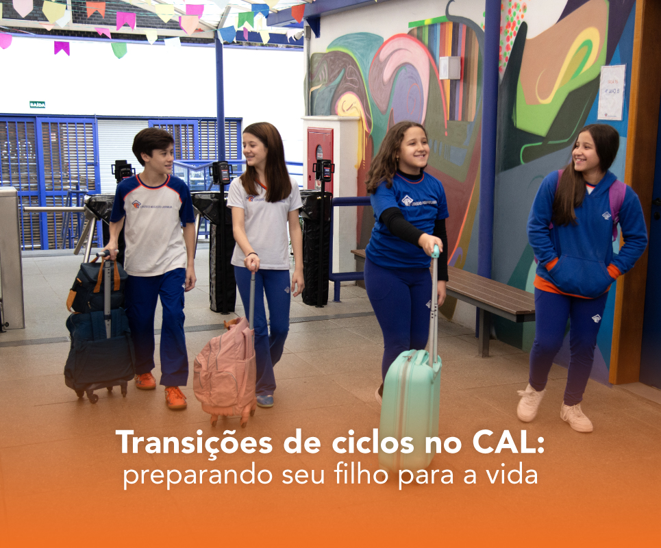Descubra como o Colégio Augusto Laranja apoia cada etapa da transição escolar, promovendo crescimento, autonomia e excelência acadêmica.